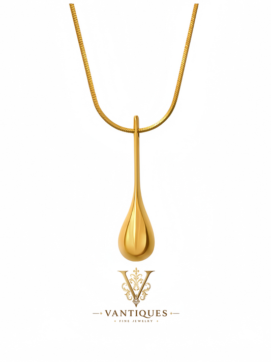 Grain Season Statement Long Necklace