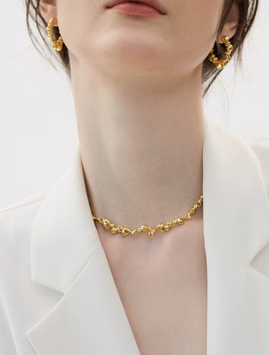 Minimal Gold Elegance Chain Necklace