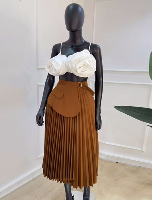 Pleated Skirt