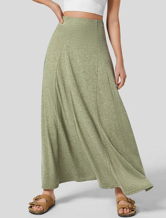 Flowing Maxi Skirt with Side Slit